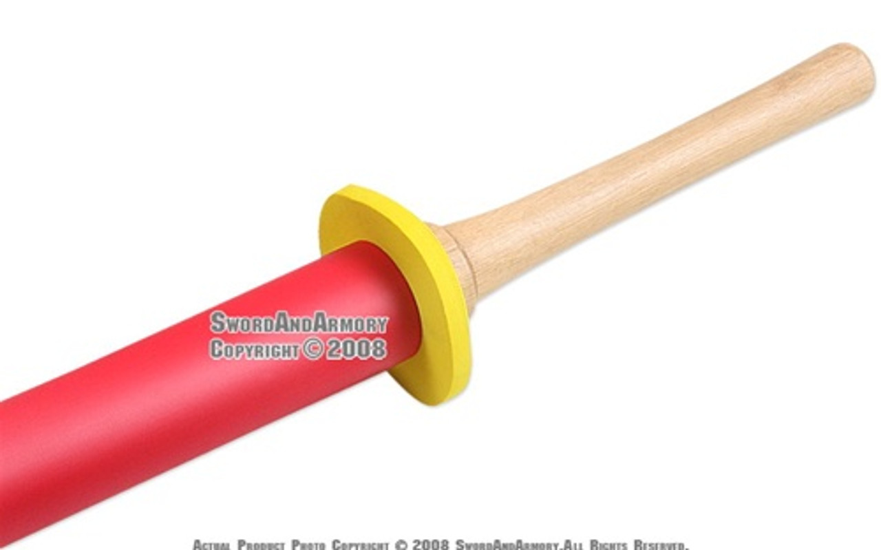 Set of 2 Foam Padded Training Swords Shinai Bokken